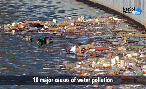 what are the main causes of poor water quality